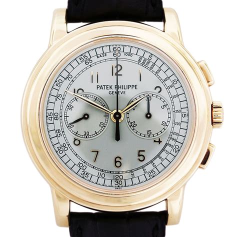 Patek Philippe Complicated Chronograph 18kt Rose Gold Men's 